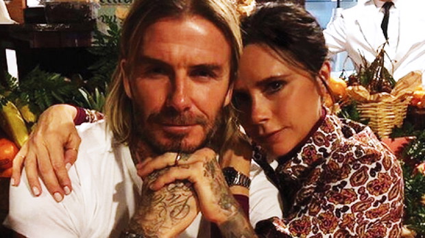 David i Victoria Beckhamowie w Paryżu