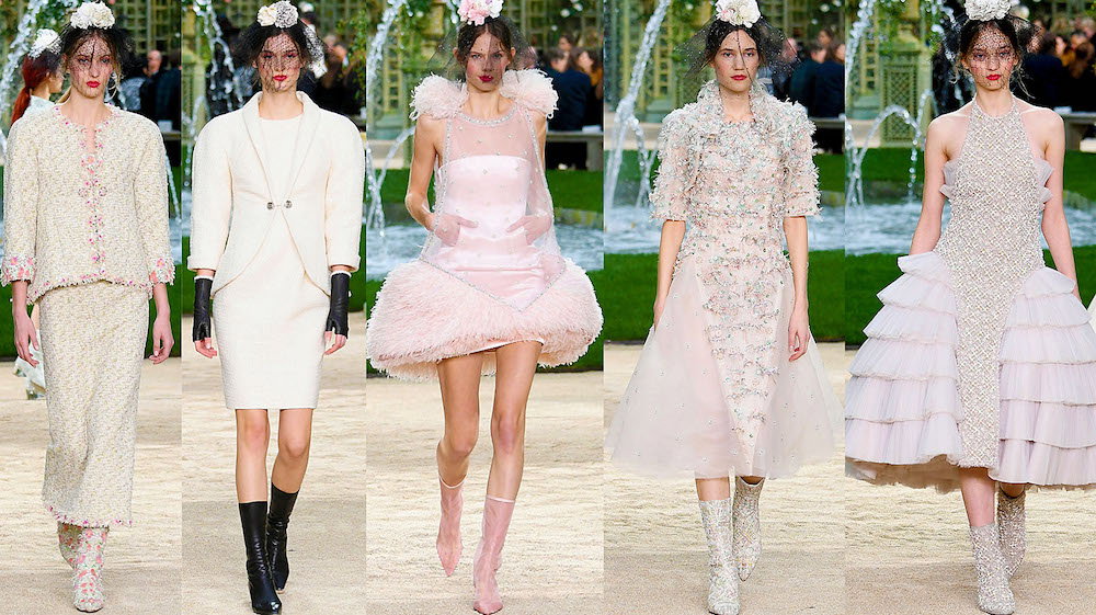 Pokaz chanel haute couture na wiosnę 2018