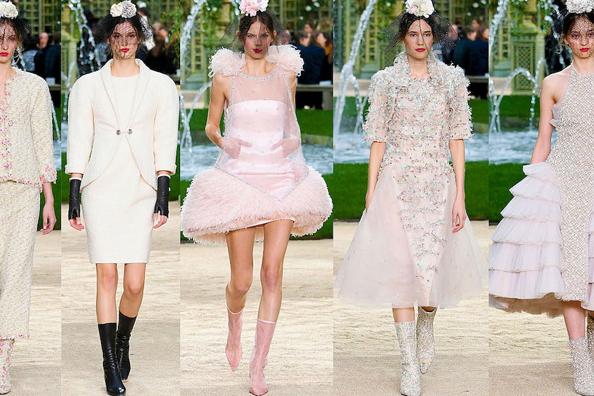 Pokaz chanel haute couture na wiosnę 2018