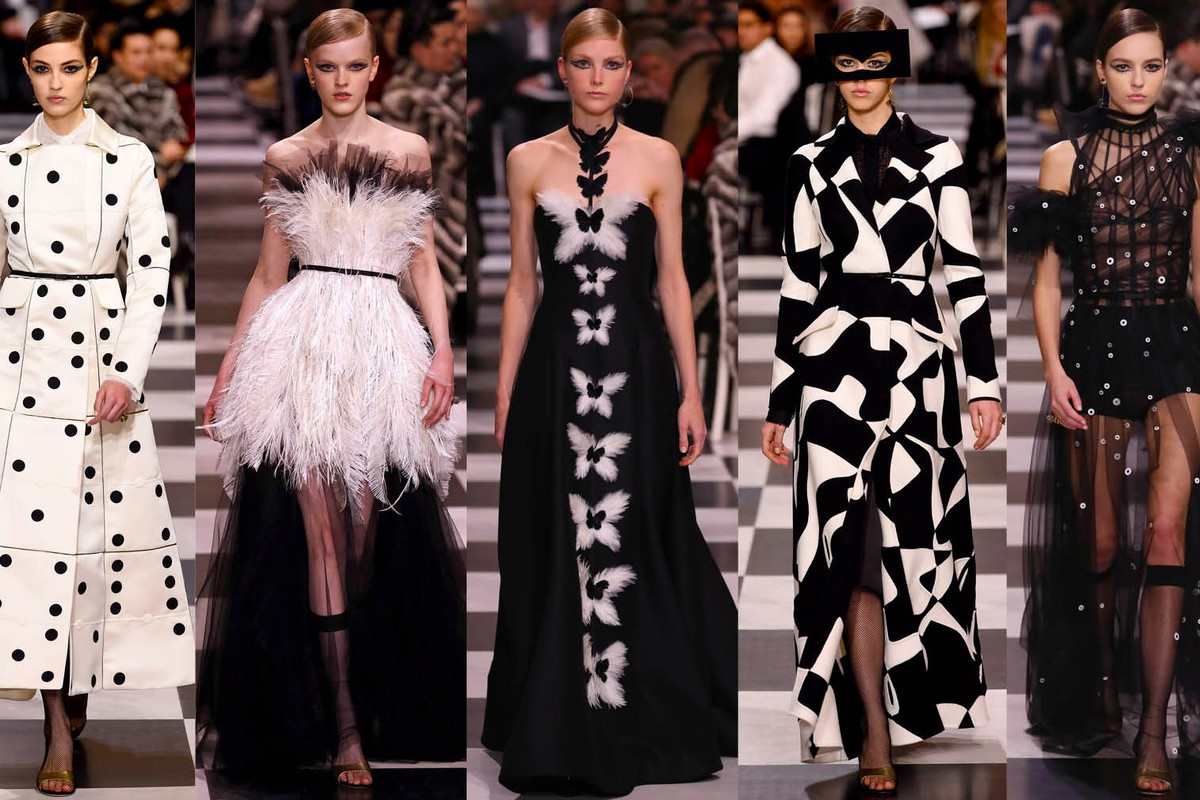Pokaz dior haute couture na wiosnę 2018