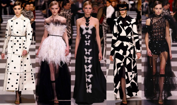 Pokaz dior haute couture na wiosnę 2018