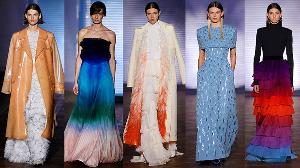 Pokaz givenchy haute couture na wiosnę 2018