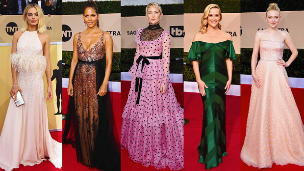 stylizacje SAG Awards 2018