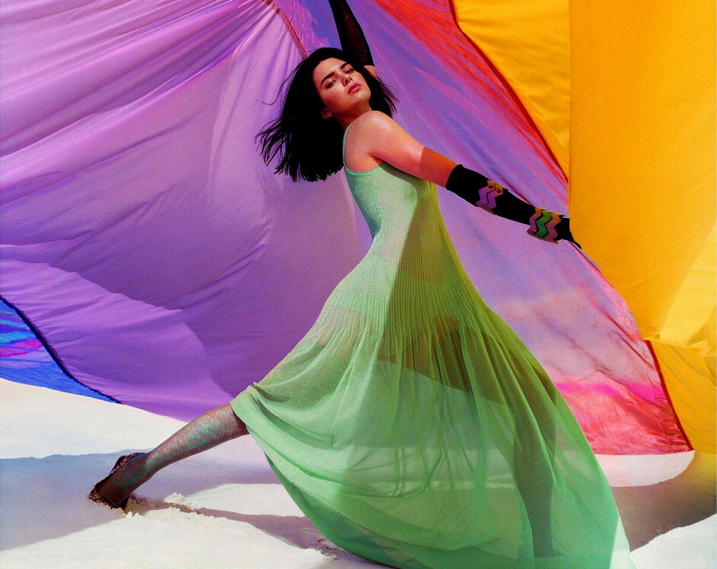 Kendall Jenner, Missoni 2018, NEW