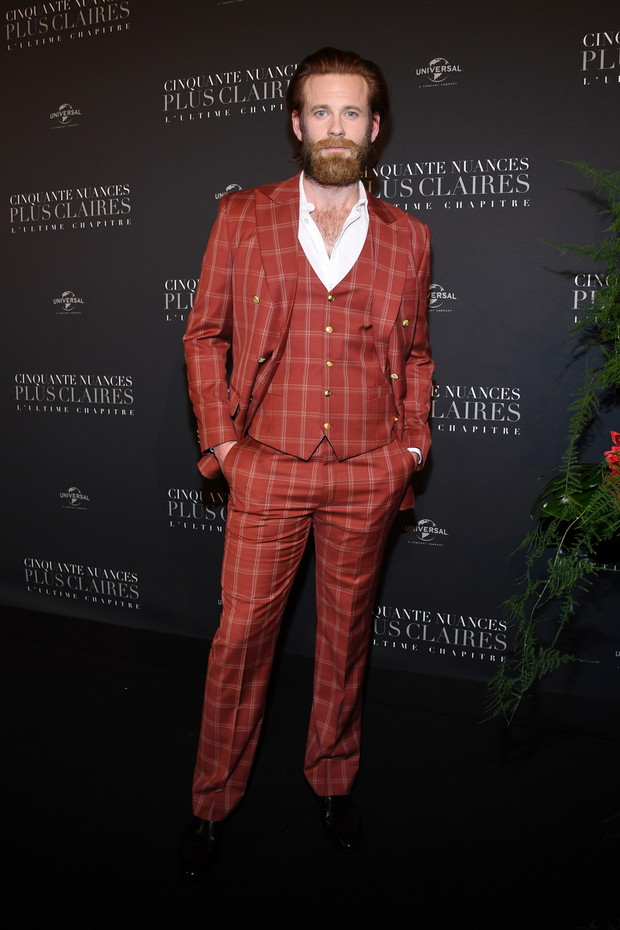 "Fifty Shades Freed - 50 Nuances Plus Claires" Paris Premiere At Salle Pleyel