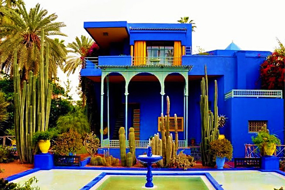 Willa Yves Saint Laurent, Marrakesz g