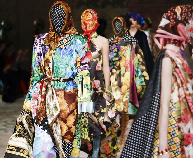 Richard Quinn - Runway - LFW February 2018