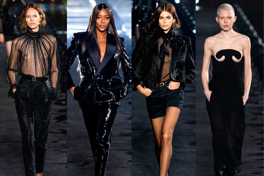 Saint Laurent pokaz na wiosnę 2020