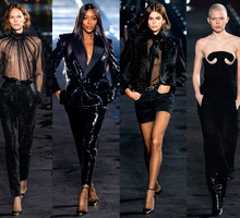 Saint Laurent pokaz na wiosnę 2020