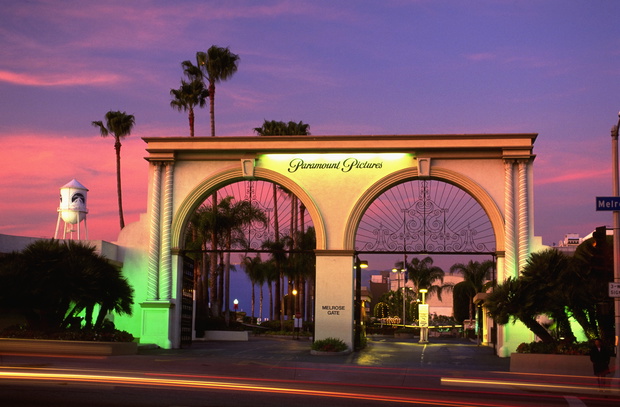 Arched Entrance Gate at Paramount Pictures Studios