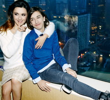 Beata Tadla z synem