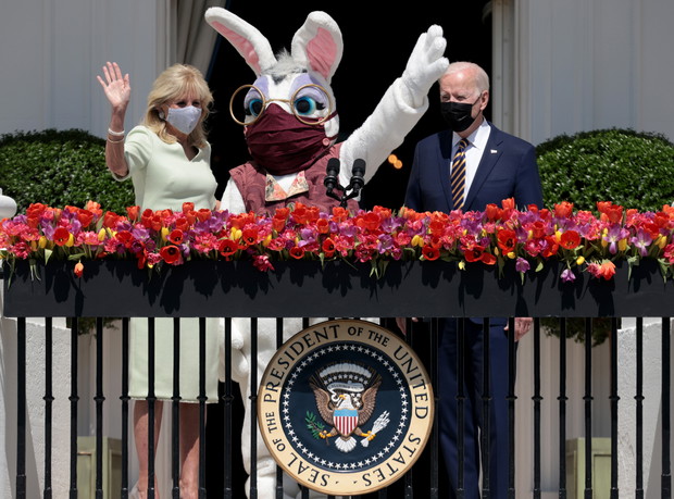 President Biden Delivers Remarks At The White House On Tradition Of Easter