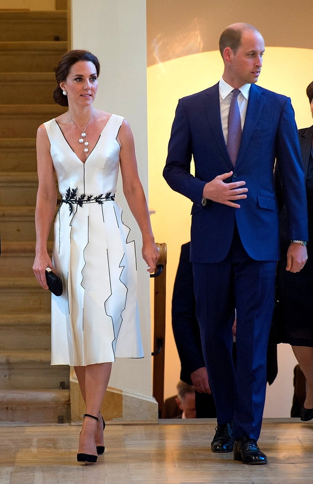 William i Catherine w Polsce - Warszawa