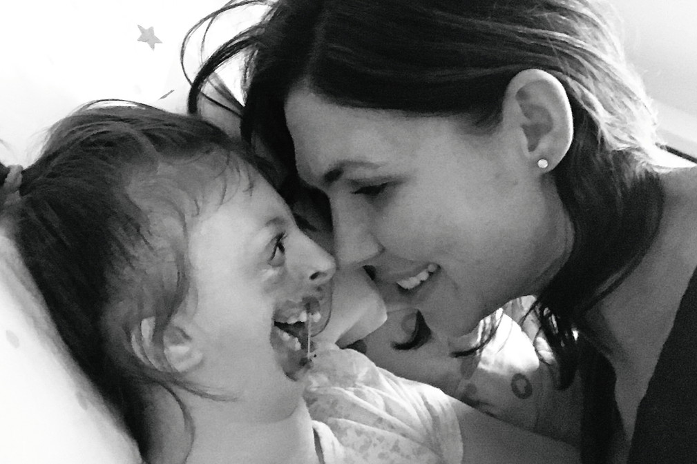 Dziewczynka, której twarz została użyta w kampanii aborcyjnej. Sophia, córka Natalie Weaver