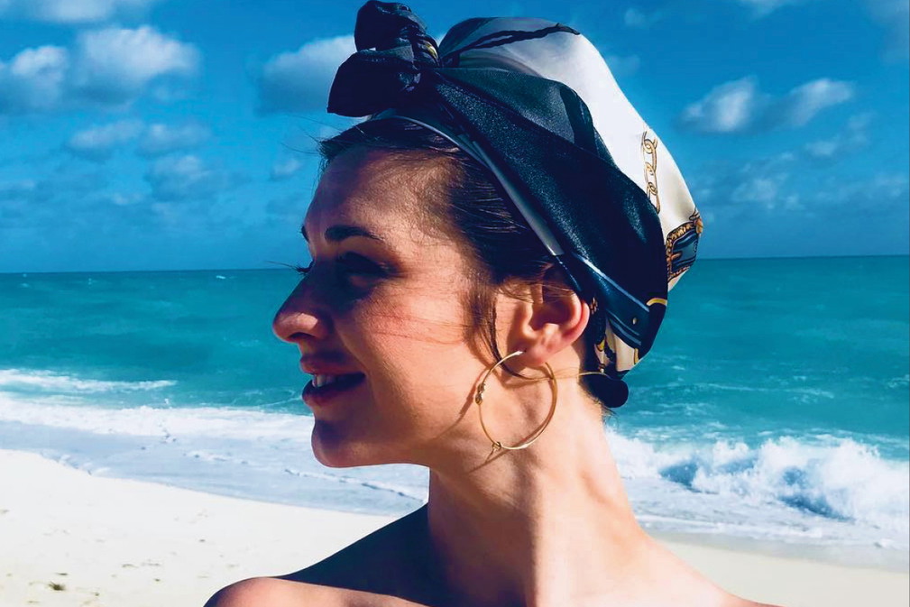 Julia Kamińska na wakacjach