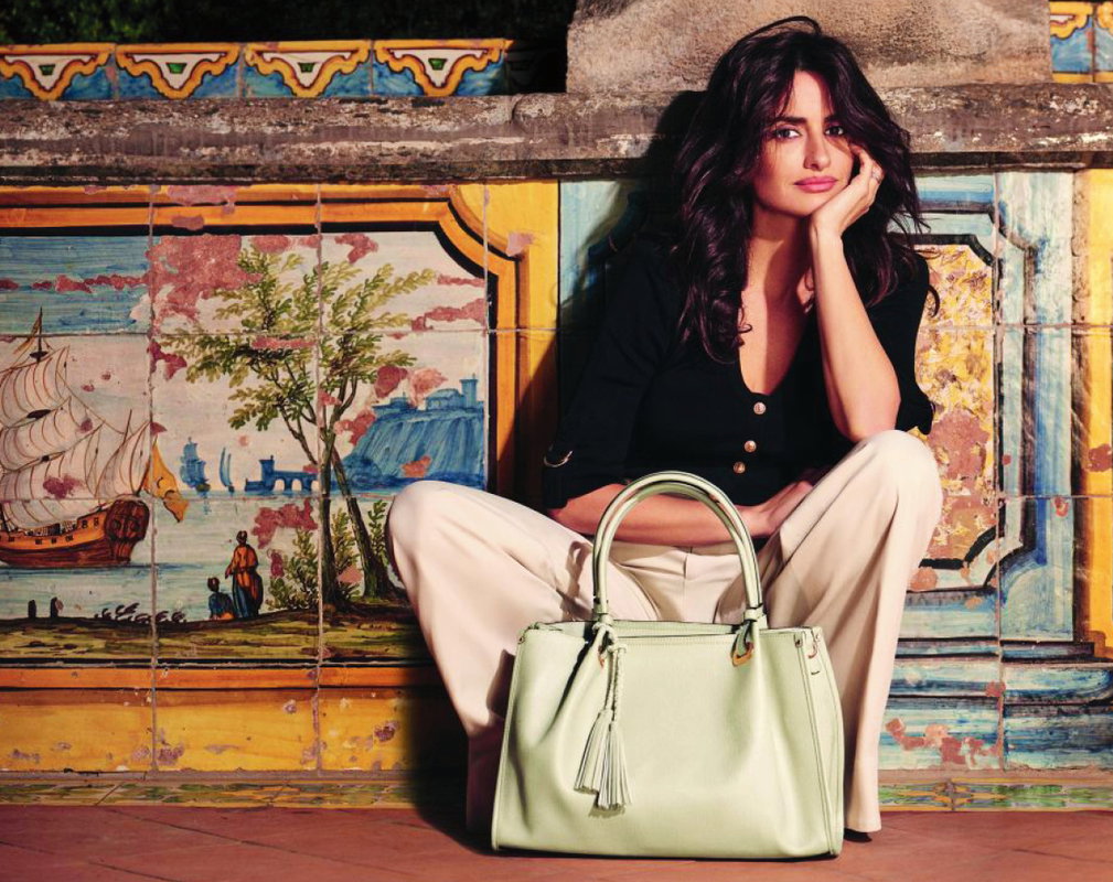 Penelope Cruz, kampania torebki Carpisa s/s 2018