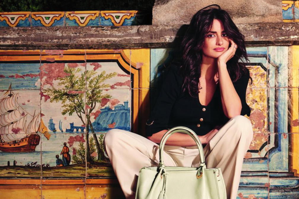 Penelope Cruz, kampania torebki Carpisa s/s 2018