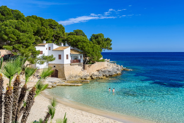 Cala Gat at Ratjada, Mallorca - beautiful beach and coast