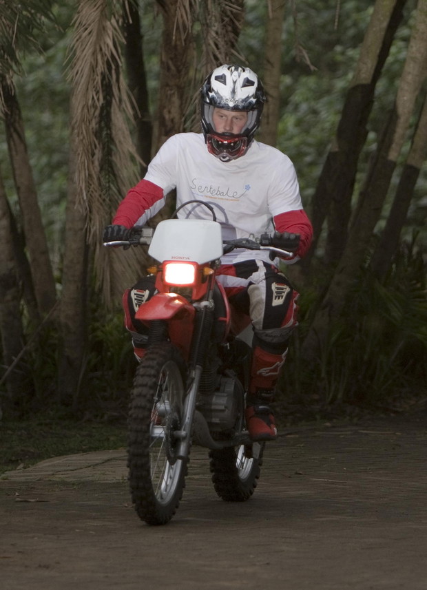 Prince William In Enduro Africa Motorcycle Ride