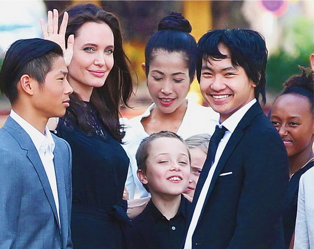Angelina Jolie, dzieci Angeliny Jolie