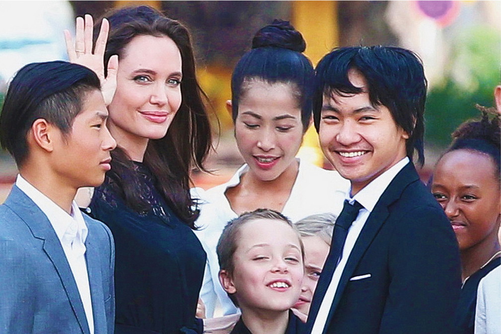 Angelina Jolie, dzieci Angeliny Jolie