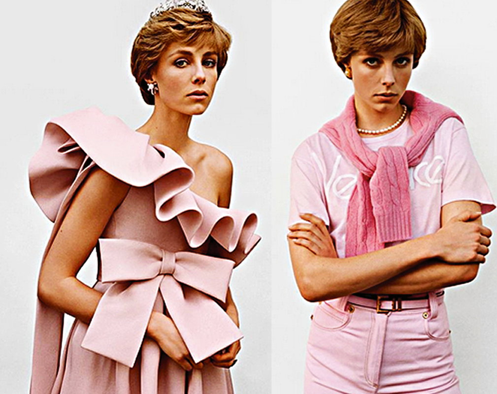 Vogue Paris, modelka Edie Campbell jak księżna Diana