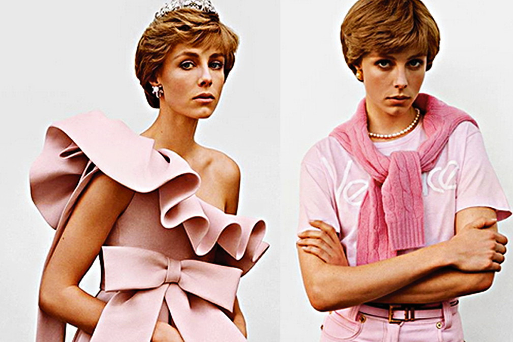 Vogue Paris, modelka Edie Campbell jak księżna Diana