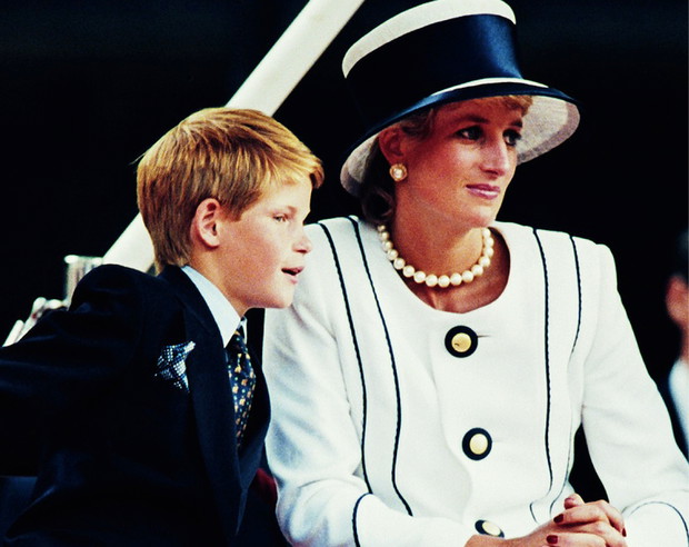 Książę Harry i księżna Diana