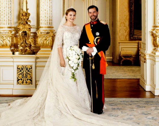 Wilhelm i Stephanie de Lannoy, ślub