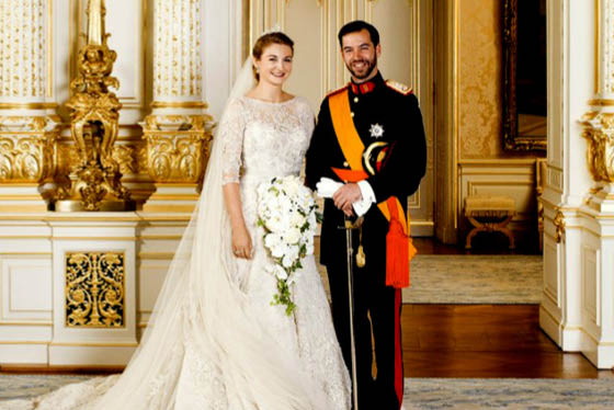 Wilhelm i Stephanie de Lannoy, ślub