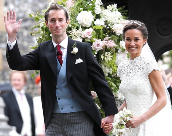 Pippa Middleton, ślub