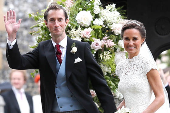 Pippa Middleton, ślub