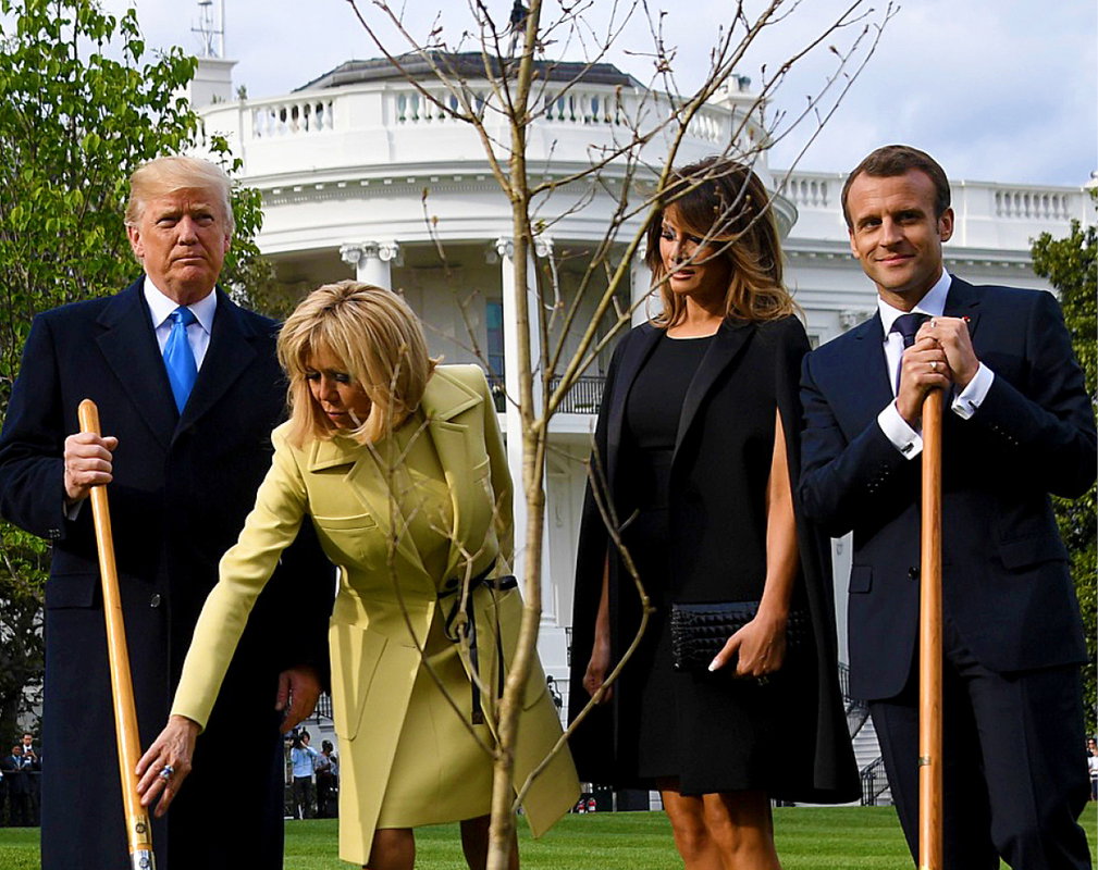 Macronowie i Trumpowie