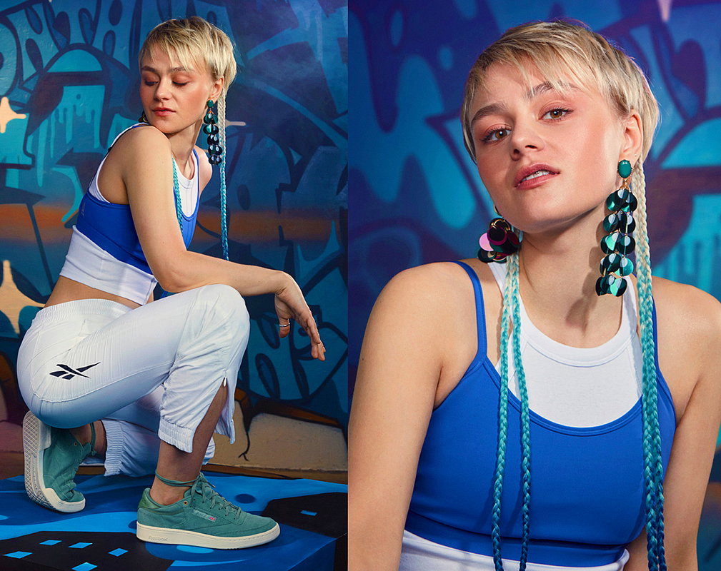 Reebok kampania, model Club C