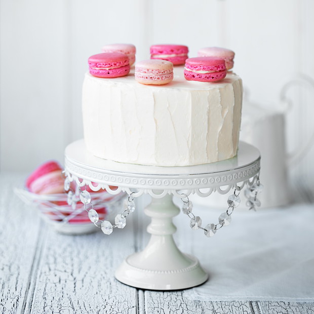 Macaron layer cake