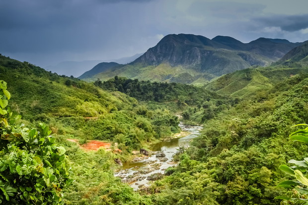 Stunning mountain landscape in Madagascar