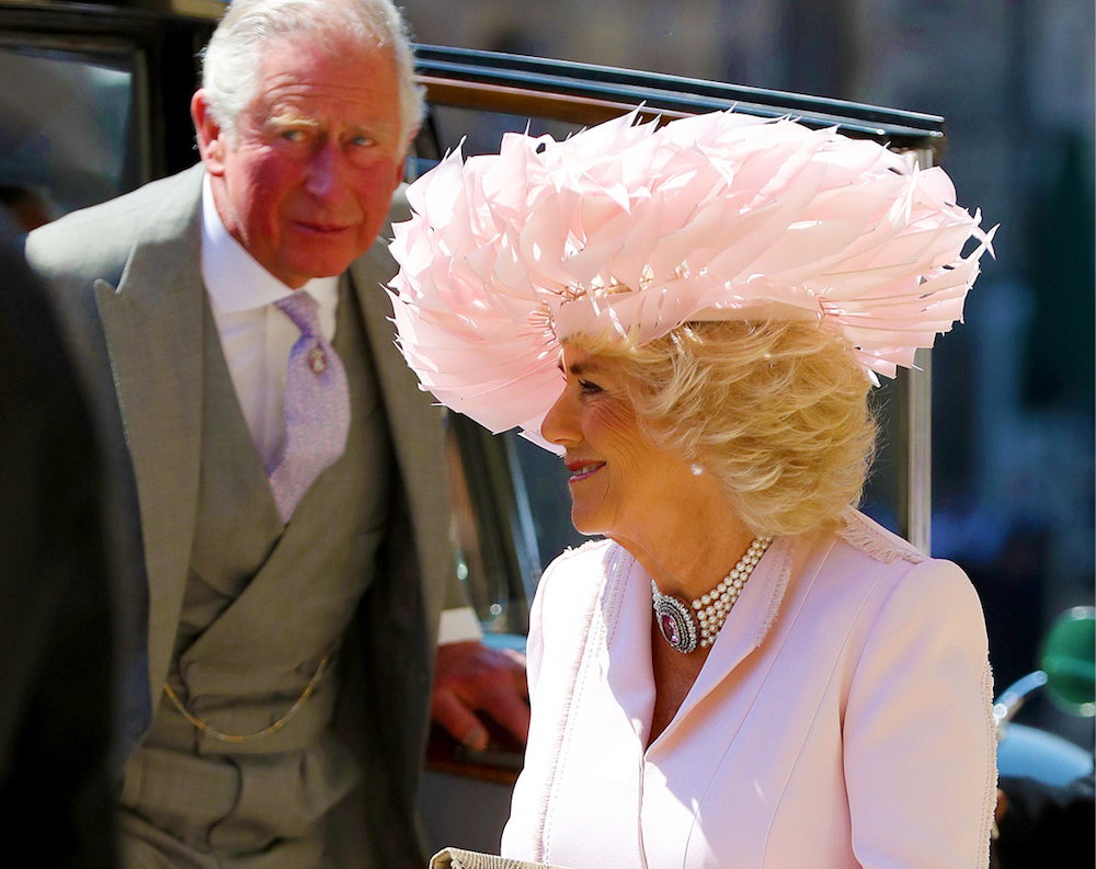 kapelusze kobiet na ślubie Meghan Markle i księcia Harry'ego