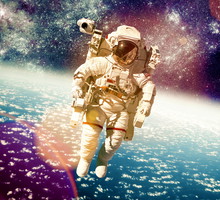 kosmos, hotel w gwiazdach, astronauta