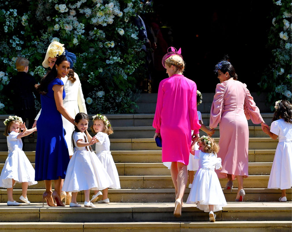 Ślub Meghan Markle i księcia Harry'ego: dzieci, druhny księżniczka Charlotte, książę George