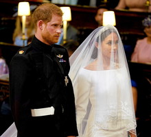 Ślub księcia Harry'ego i Meghan Markle, pierwsze wspólne ślubne zdjęcie Harry'ego i Meghan