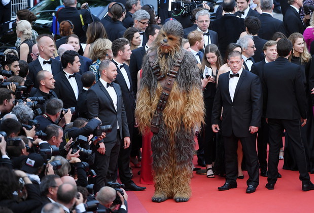 "Solo: A Star Wars Story" Red Carpet Arrivals - The 71st Annual Cannes Film Festival