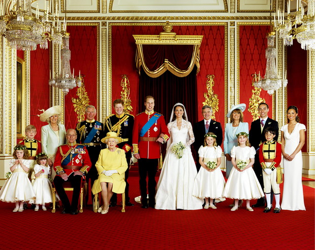 Oficjalny portret ślubny Kate i Williama