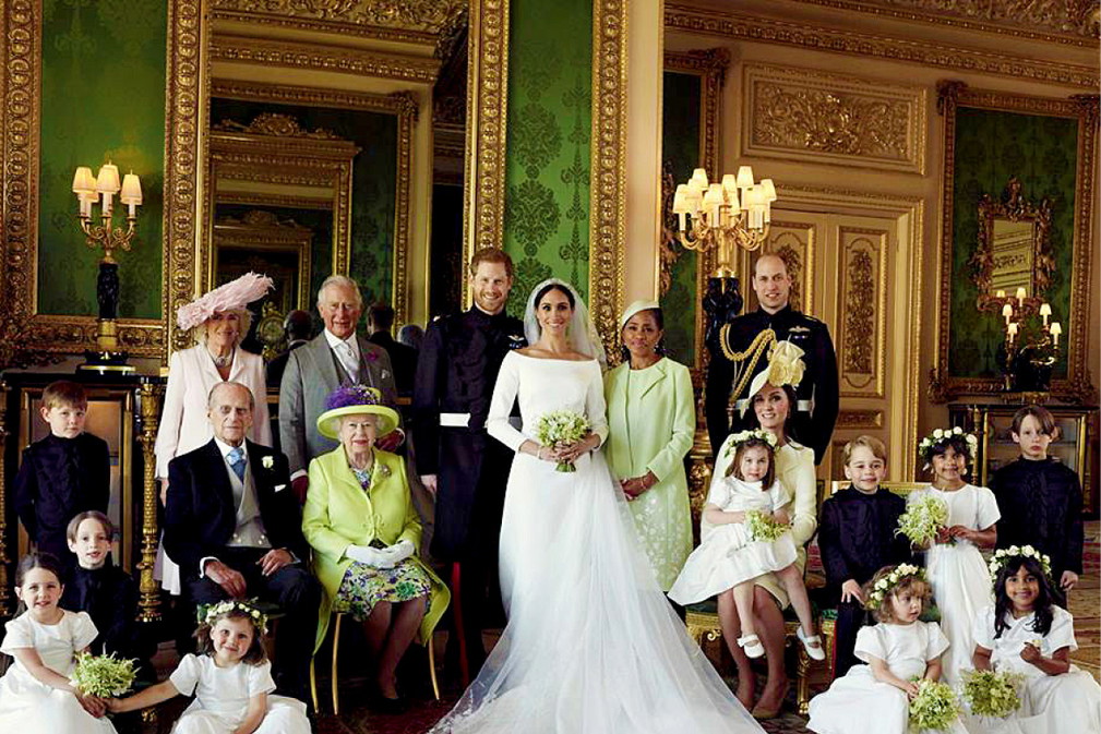 Oficjalne zdjęcia ślubne Meghan Markle i księcia Harry'ego, książę Harry, brytyjska rodzina królewska