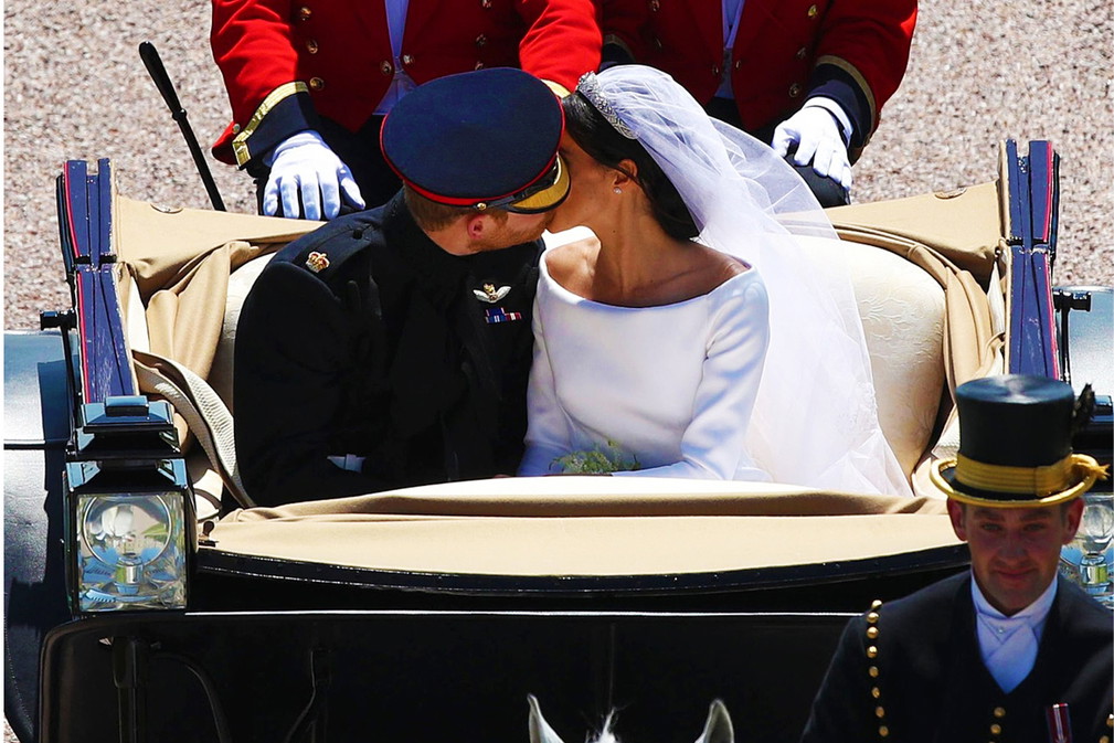 Tego nie pokazały kamery na ślubie Harry'ego i Meghan
