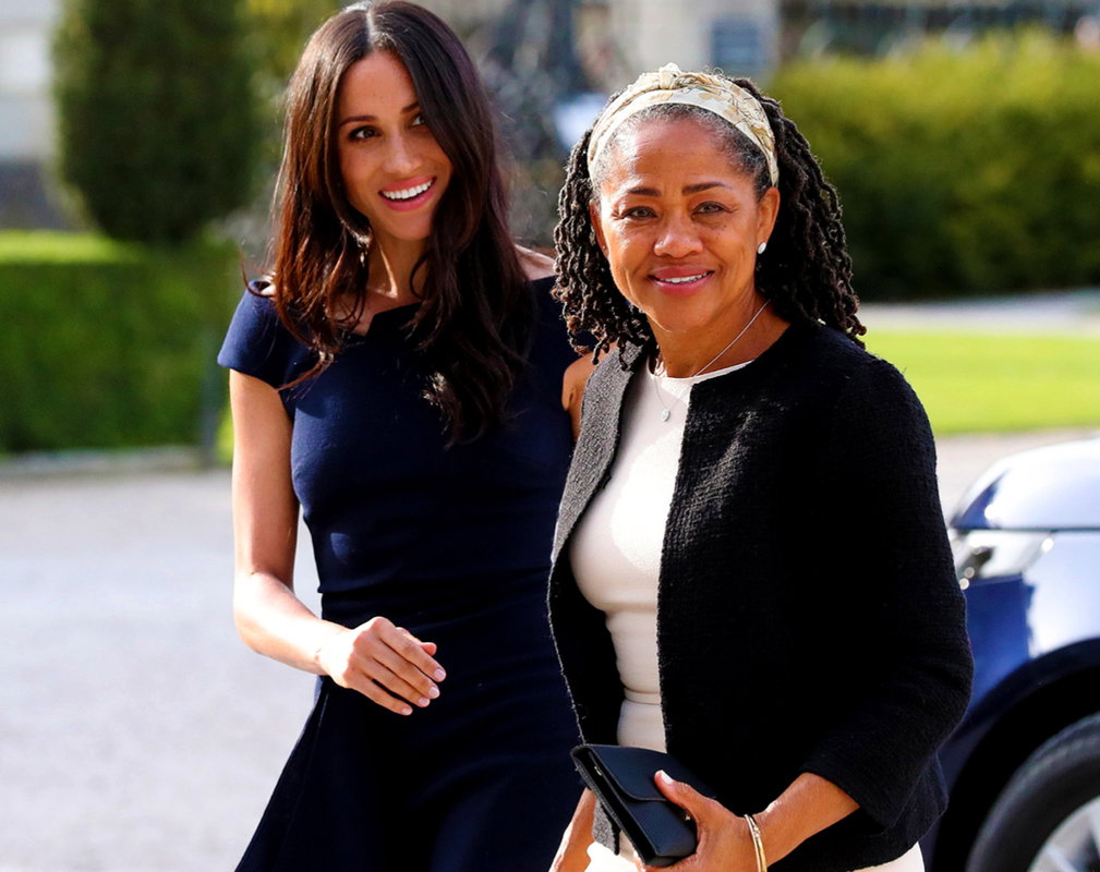 księżna Meghan z mamą, Meghan Markle, Doria Ragland