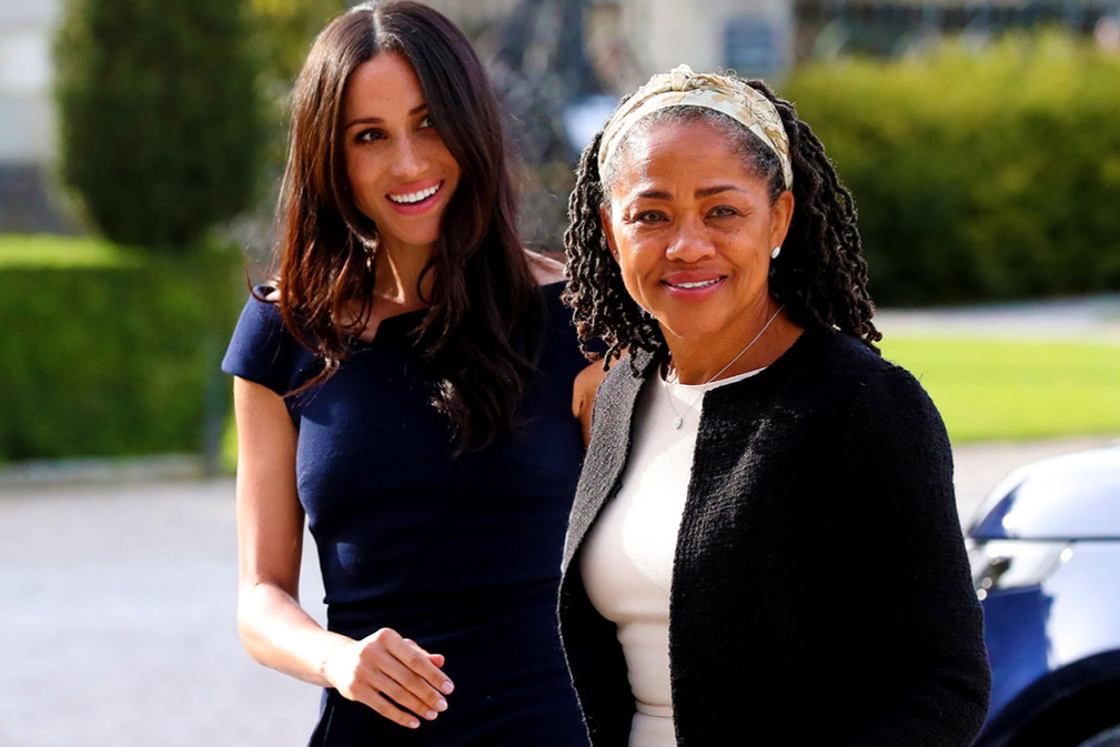 księżna Meghan z mamą, Meghan Markle, Doria Ragland