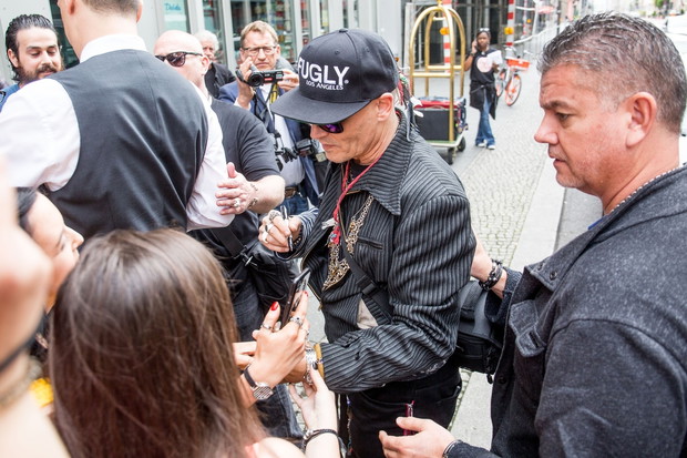 Johnny Depp w Berlinie