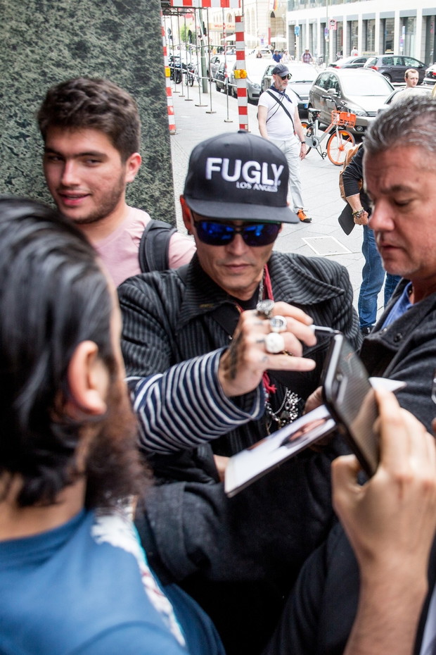Johnny Depp w Berlinie