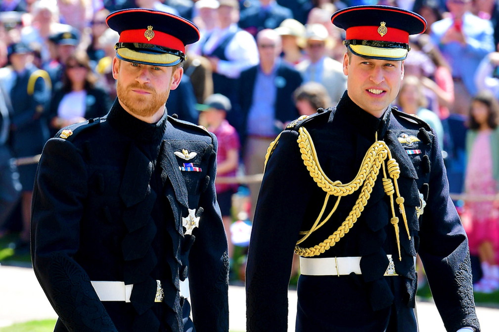 Książę Harry i książę William
