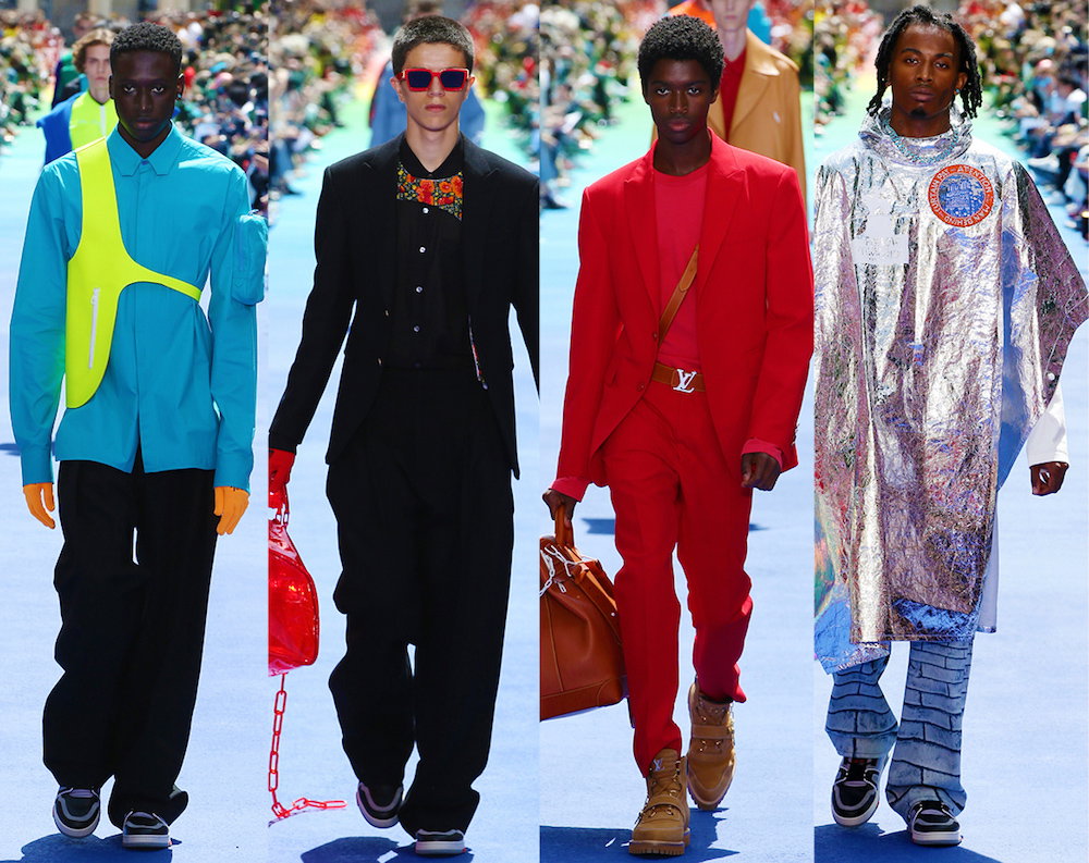 Pierwszy pokaz Virgila Abloha dla Louis Vuitton na wiosnę lato 2019